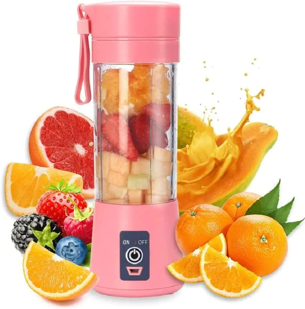 Personal blender with 6 blades; Personal Size Blender Juicer Cup; Smoothies and Shakes Blender; Handheld Fruit Machine; Blender Mixer Home